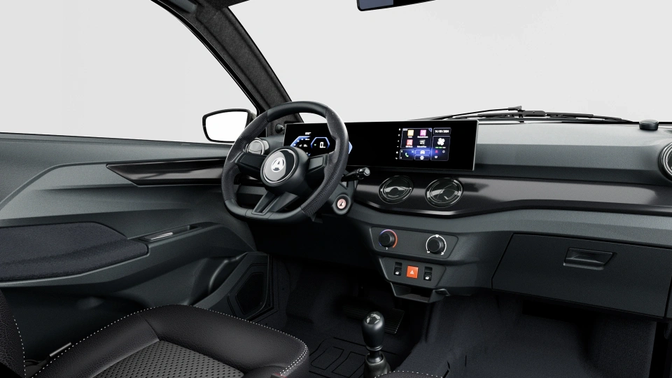 Brommobielen AIXAM Coup&eacute; Interieur SPORT Thermique V2 - parement Noir laque.jpg