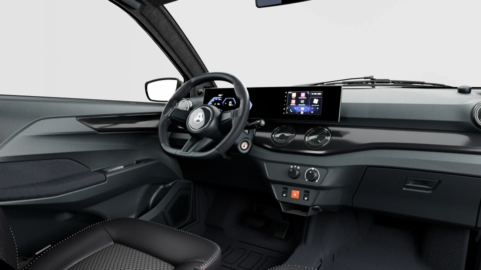 Brommobielen AIXAM e Coup&eacute; Interieur SPORT Electrique V2 - parement Noir laque.jpg