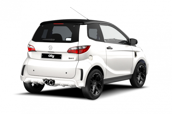 Voiture sans permis AIXAM e City E-City Sport 3/4 arrière