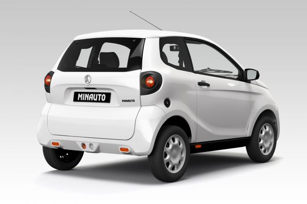 Voiture sans permis AIXAM Minauto Access Arrière