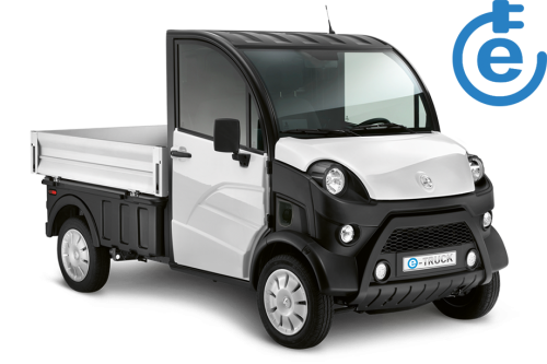 Brommobielen AIXAM e-Truck Plateau ridelles